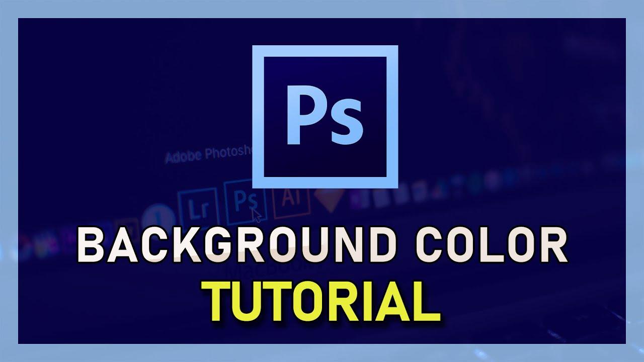 'Video thumbnail for Photoshop CC - How To Change Background Color'