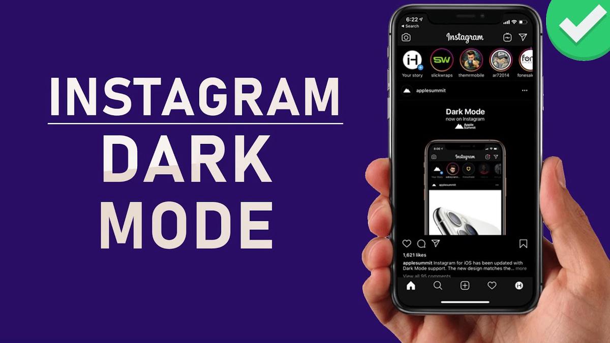 'Video thumbnail for Instagram - How to Enable / Disable Dark Mode on iOS 14 (iPhone & iPad)'