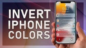 'Video thumbnail for How To Invert Colors on iPhone'