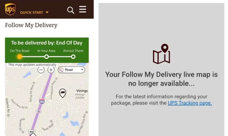 UPS Follow My Delivery - Why its no longer available