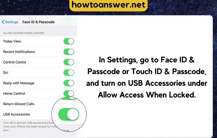 Turn Off USB Restricted Mode - Why is My Apple Carplay Not Working 