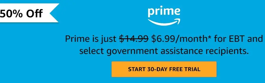 amazon prime discount for seniors who have ebt card